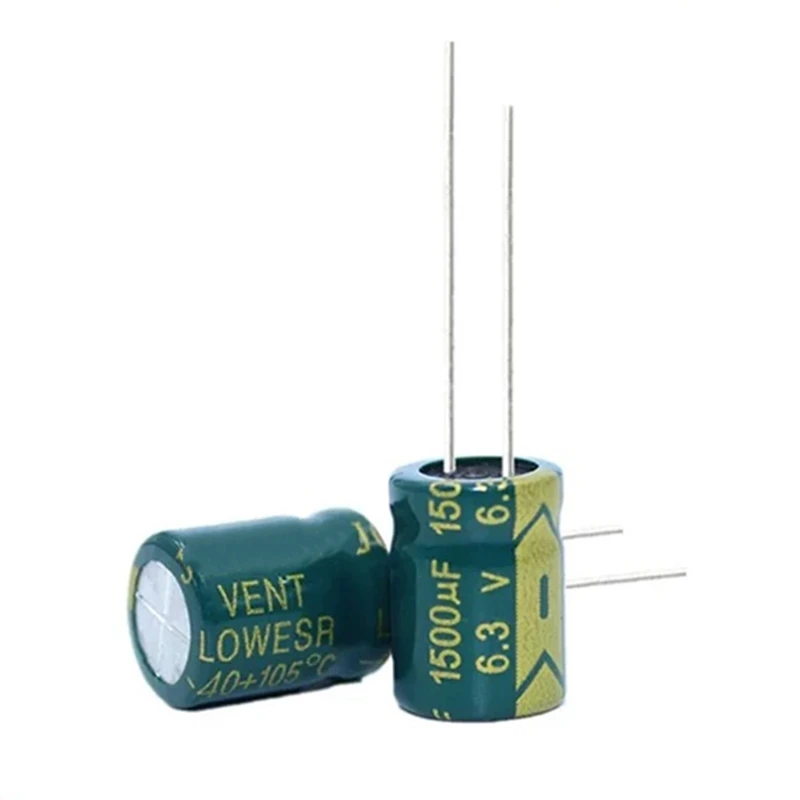 10 шт. алюминиевых электролитических конденсаторов 6.3V1500UF, размер 8X16 мм, 1500 мкФ, 6.3В, 20%
10 шт. алюминиевых электролитических конденсаторов 6.3V1500UF, размер 8X16 мм, 1500 мкФ, 6.3В, 20%
