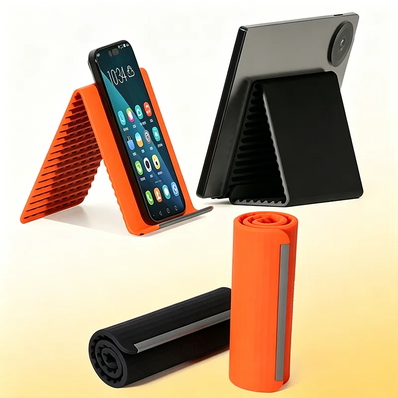 Silicone Collapsible Mobile Phone Holder Adjustable Portable Stand for Tablets And Smartphones
Silicone Collapsible Mobile Phone Holder Adjustable Portable Stand for Tablets And Smartphones