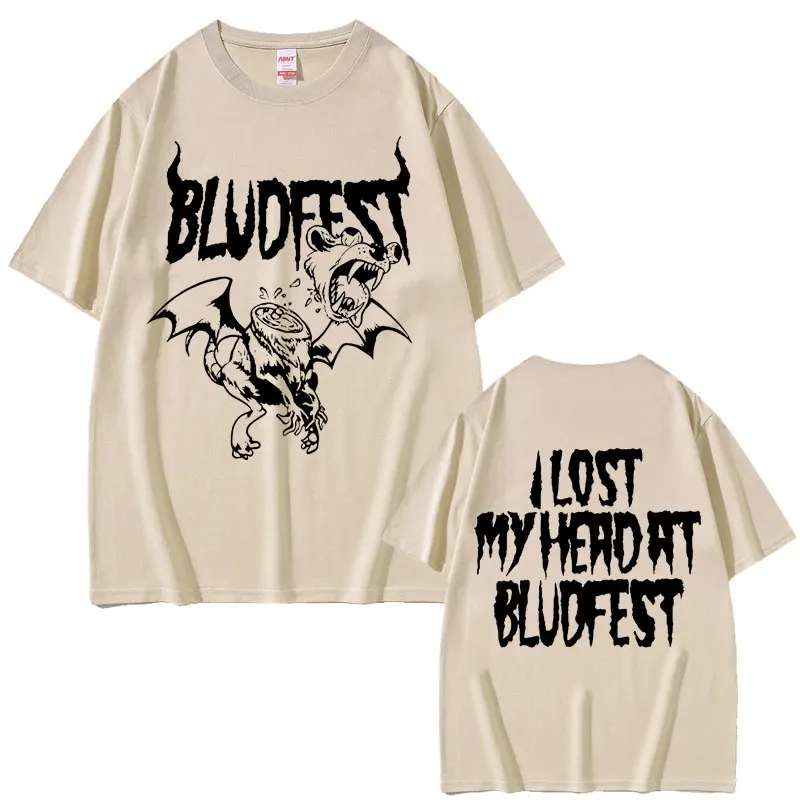 Singer Yungblud Bludfest 2025 Merch T Shirt Men Women Fashion Rock Short Sleeve T-shirts Men's Casual Cotton Oversized T-shirt
Singer Yungblud Bludfest 2025 Merch T Shirt Men Women Fashion Rock Short Sleeve T-shirts Men's Casual Cotton Oversized T-shirt