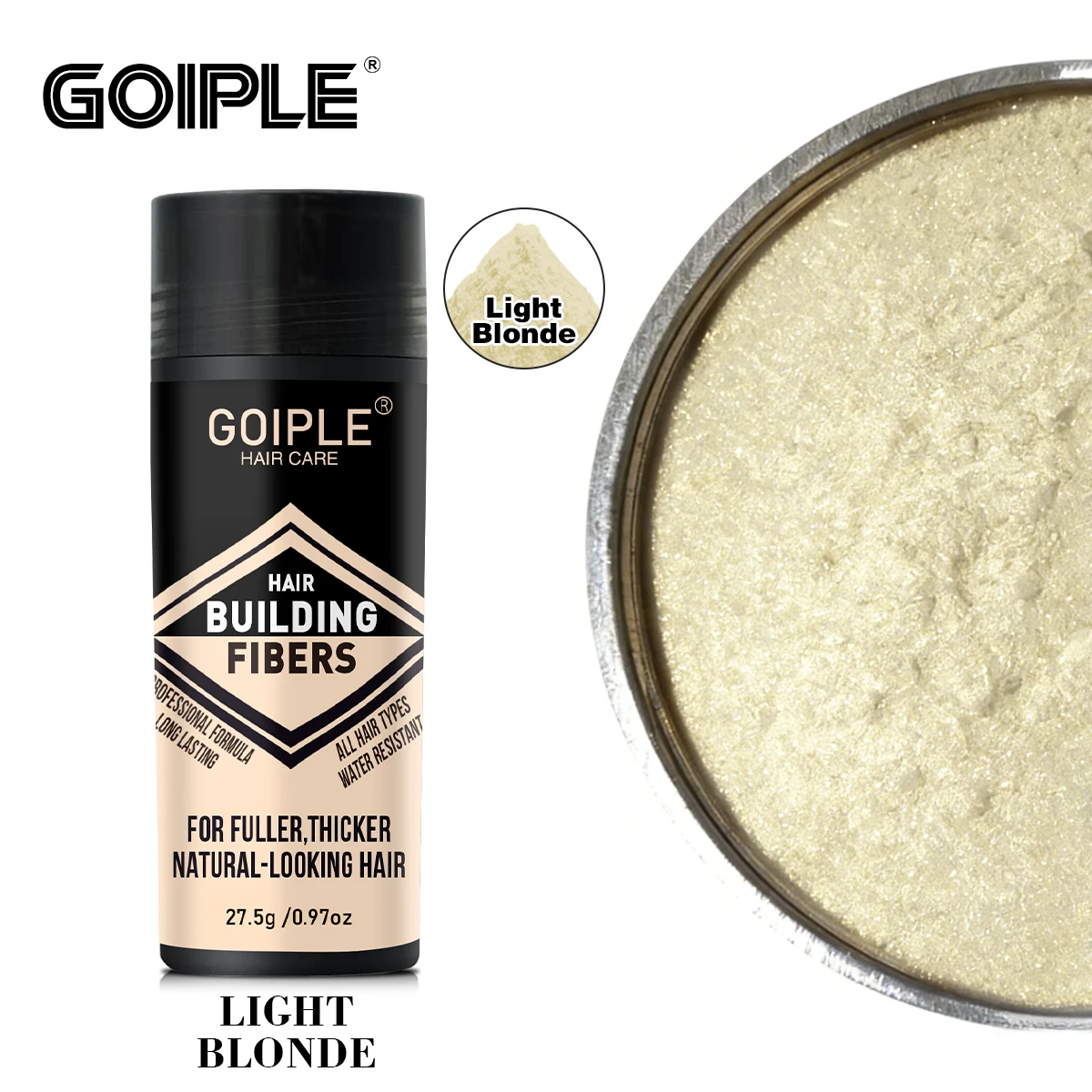 27.5g Hair Building Fibers Instant Hair Thickening Fibers for Thinning Hair Loss Concealer Plant-based 8 Colors
27.5g Hair Building Fibers Instant Hair Thickening Fibers for Thinning Hair Loss Concealer Plant-based 8 Colors