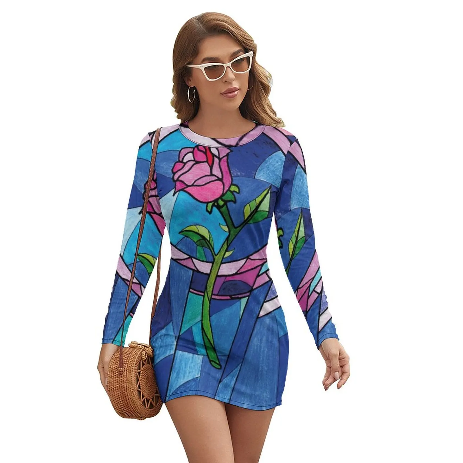 The rose Long-sleeved Dress Female dress Clothing luxury women's party dress evening prom summer women's 2024
The rose Long-sleeved Dress Female dress Clothing luxury women's party dress evening prom summer women's 2024
