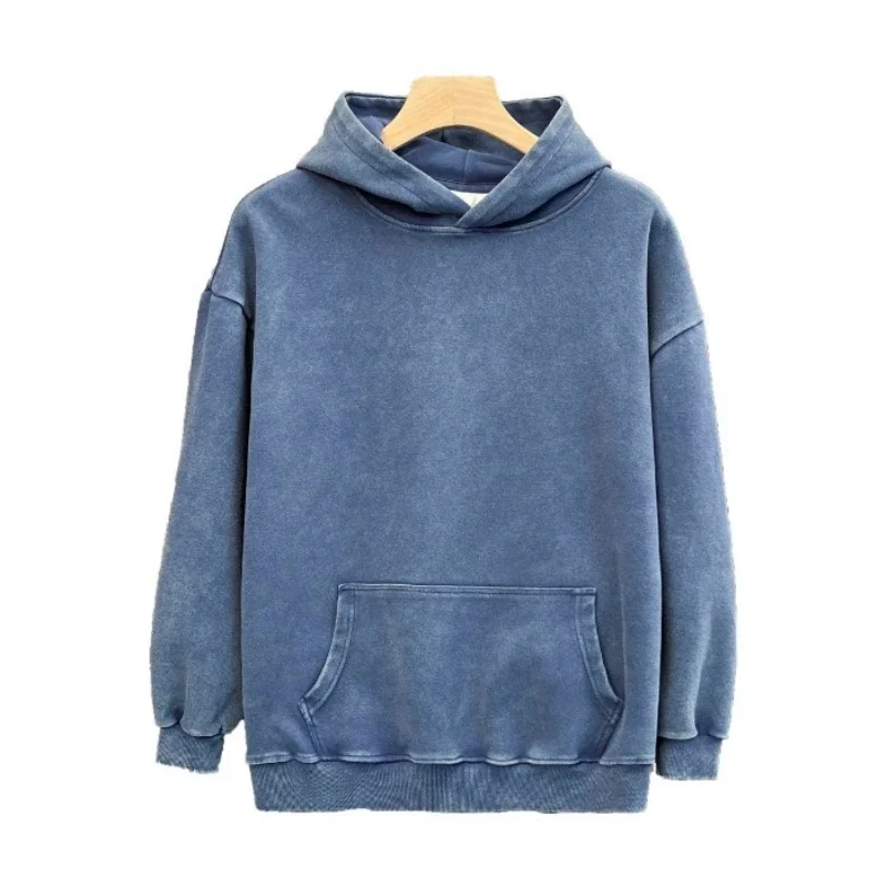 Autumn and Winter Men's High-quality Pure Cotton Hoodie New Couple Retro Fashion Casual Warm Street Sports Shirt Top
Autumn and Winter Men's High-quality Pure Cotton Hoodie New Couple Retro Fashion Casual Warm Street Sports Shirt Top