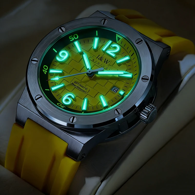 IW Luxury Brand Sports Watch For Men Brand Luxury Automatic Watches MIYOTA Mechanical Sapphire Luminous 50M Waterproof Reloj
IW Luxury Brand Sports Watch For Men Brand Luxury Automatic Watches MIYOTA Mechanical Sapphire Luminous 50M Waterproof Reloj