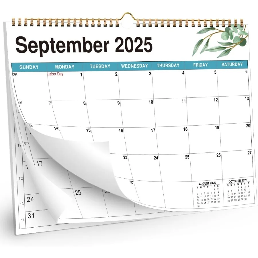 Wall Calendar 2025 2026 A4 16 Months Sept 2025 Dec 2026 Monthly Planner with Holidays and Notes Hanging Design US
Wall Calendar 2025 2026 A4 16 Months Sept 2025 Dec 2026 Monthly Planner with Holidays and Notes Hanging Design US