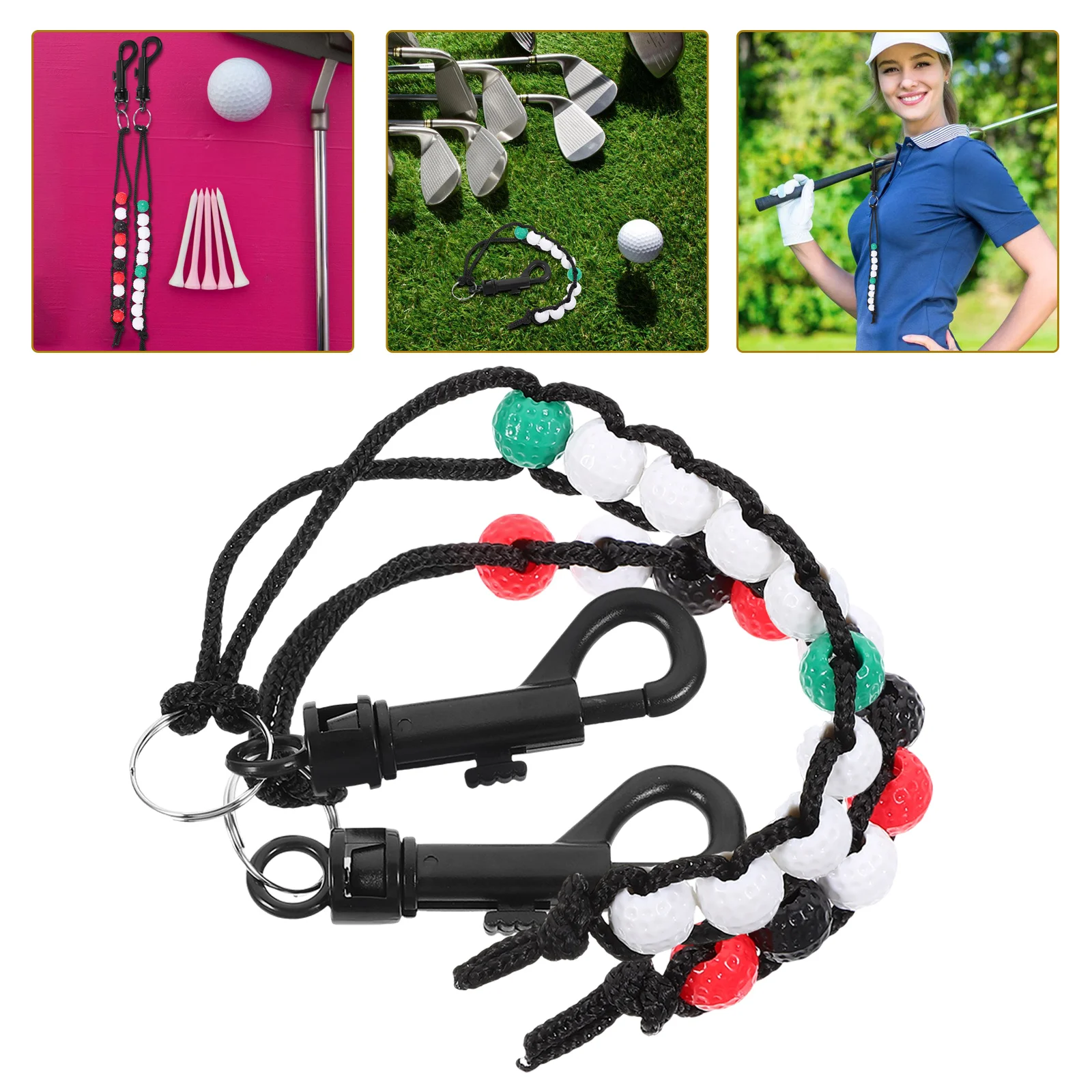 2 Pcs Golf Beads Score Count Stroke Tennis Counting Device Nylon Equipment Counter
2 Pcs Golf Beads Score Count Stroke Tennis Counting Device Nylon Equipment Counter