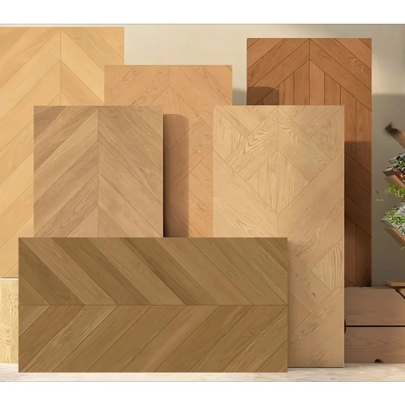 Retro log wind fine carving process straight grain fish bone all-ceramic non-slip wood grain tile
Retro log wind fine carving process straight grain fish bone all-ceramic non-slip wood grain tile