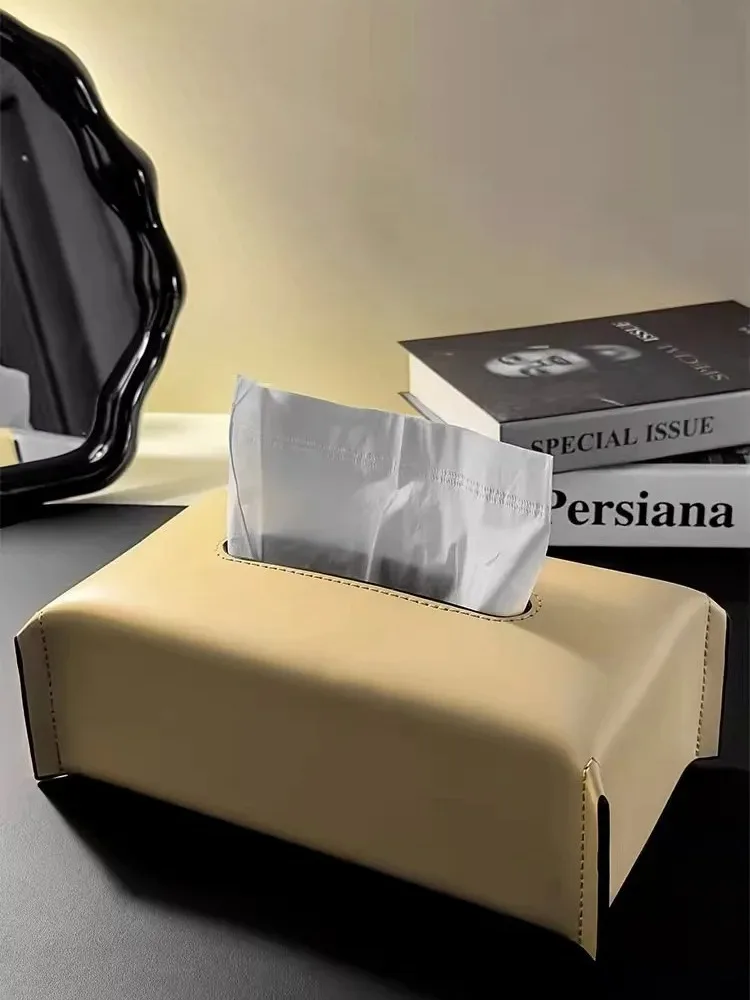 Modern Leather Tissue Box Napkin Case Luxury Tissue Paper Holder Desktop Storge Coffee Table Tissue Box Livingroom Decoration
Modern Leather Tissue Box Napkin Case Luxury Tissue Paper Holder Desktop Storge Coffee Table Tissue Box Livingroom Decoration