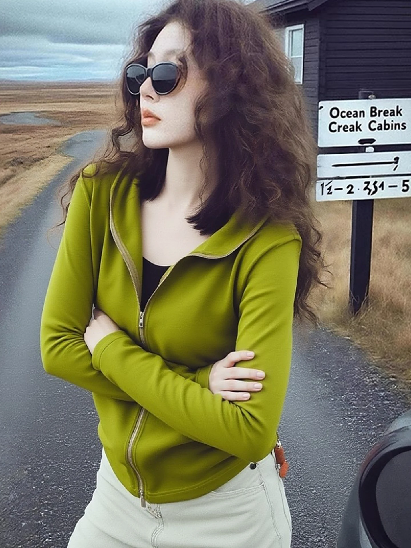 Slimming Zipper Cardigan Shoulder Appropriate Long Sleeve Base Shirt Trendy Commute Style Casual Fashion Spring 2026 Women's ...
Slimming Zipper Cardigan Shoulder Appropriate Long Sleeve Base Shirt Trendy Commute Style Casual Fashion Spring 2026 Women's ...