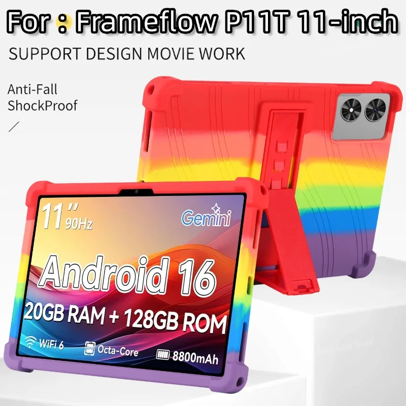 Protective Case for Frameflow P11T 11-inch Tablet – Universal Soft Silicone Case with Stand for Kids
Protective Case for Frameflow P11T 11-inch Tablet – Universal Soft Silicone Case with Stand for Kids