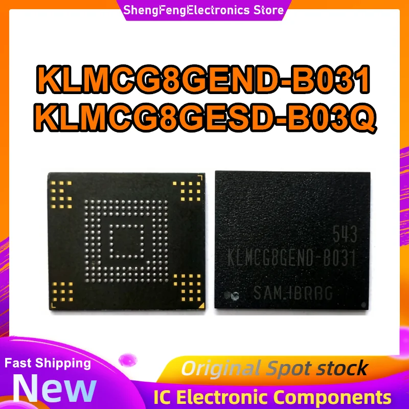 KLMCG8GEND-B031 KLMCG8GESD-B03Q 5.0 BGA153 64GB flash memory IC New Original in Stock
KLMCG8GEND-B031 KLMCG8GESD-B03Q 5.0 BGA153 64GB flash memory IC New Original in Stock