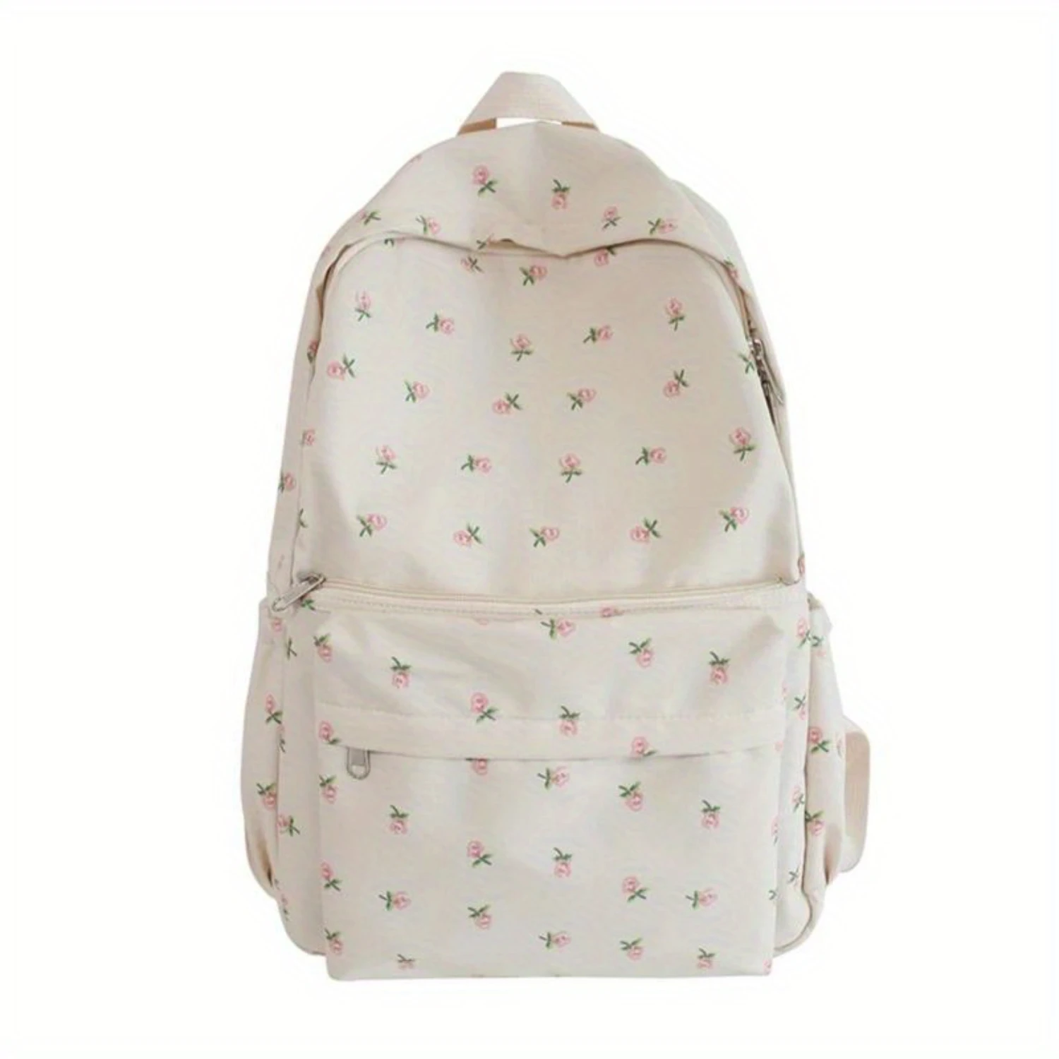 Cute Floral Print Backpack, Anti-Theft Travel Daypack, Casual School Bookbag With Multi Pockets
Cute Floral Print Backpack, Anti-Theft Travel Daypack, Casual School Bookbag With Multi Pockets