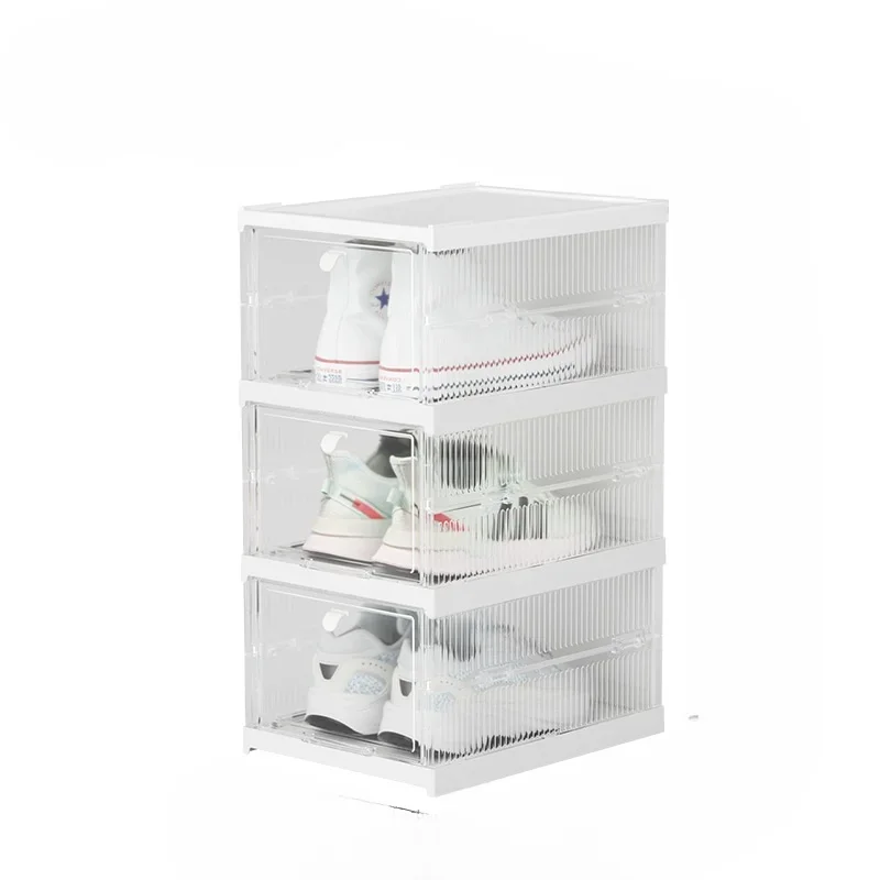 Formwell-for DF018 Shoe Storage Boxes, Clear Plastic Shoe Boxes, Stackable Shoe Organizer for Closet, 3 Packs
Formwell-for DF018 Shoe Storage Boxes, Clear Plastic Shoe Boxes, Stackable Shoe Organizer for Closet, 3 Packs