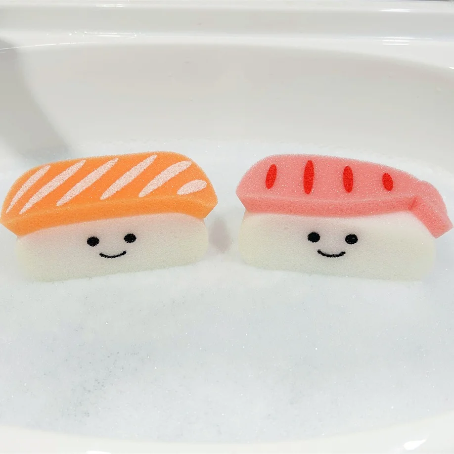 Cute Soft SUSHI Bath Sponge Balls, bathroom Bath Balls for Face wash and bath Rubbing, Adorable Bath accessorise and Gifts
Cute Soft SUSHI Bath Sponge Balls, bathroom Bath Balls for Face wash and bath Rubbing, Adorable Bath accessorise and Gifts