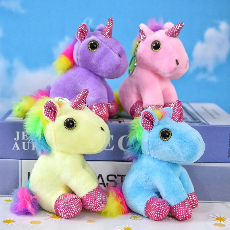 12cm Candy Colour Unicorn Plush Pendant Girls Backpack Bags Unicorn Stuffed Keychains Car Hanging Plush Keyrings
12cm Candy Colour Unicorn Plush Pendant Girls Backpack Bags Unicorn Stuffed Keychains Car Hanging Plush Keyrings