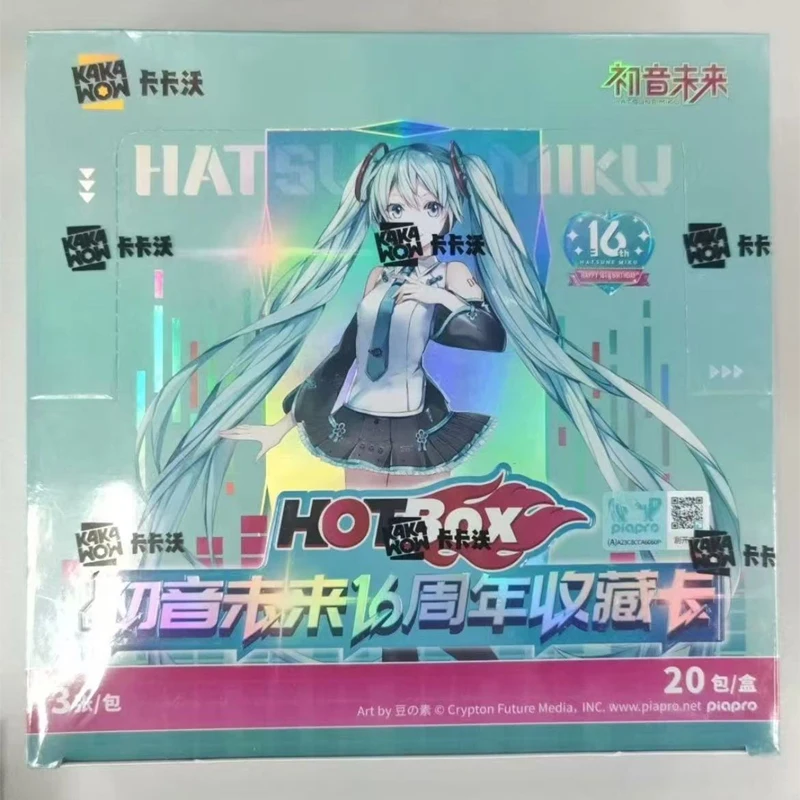 New Original Hatsune Miku Cards 16th Anniversary Authentic Global Limited Edition Collection Card
New Original Hatsune Miku Cards 16th Anniversary Authentic Global Limited Edition Collection Card