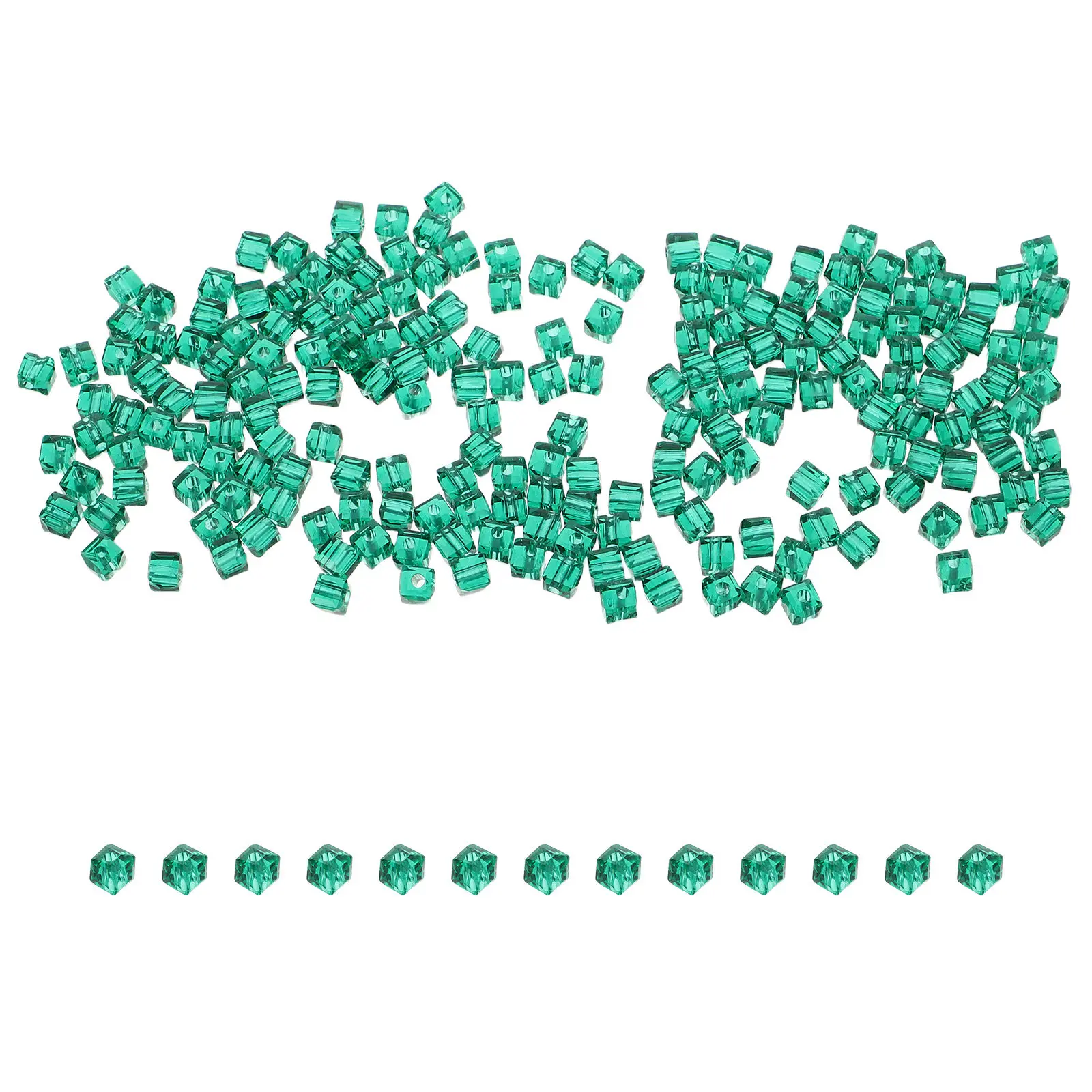 200Pcs 4Mm Transparent Faceted Glass Cube Beads Iridescent Crystal Effect DIY Jewelry Making Beads for Necklace Bracelet
200Pcs 4Mm Transparent Faceted Glass Cube Beads Iridescent Crystal Effect DIY Jewelry Making Beads for Necklace Bracelet