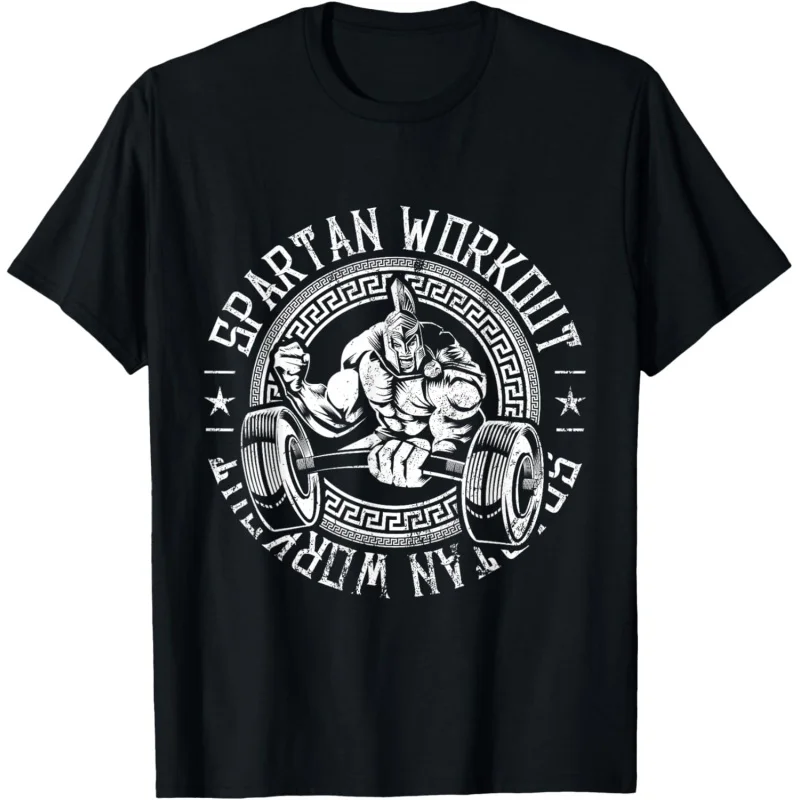 Spartan Workout Gladiator Gym Power Lifting Workout 100% cotton printed Vintage T Shirt large size Adult tops S-6XL
Spartan Workout Gladiator Gym Power Lifting Workout 100% cotton printed Vintage T Shirt large size Adult tops S-6XL