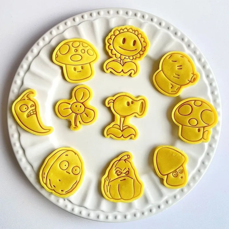 New Cute Hot Selling Plants Vs. Zombies Cartoon Biscuit Mold Press Type Flip Sugar Biscuit Baking Mold Kitchen Supplies
New Cute Hot Selling Plants Vs. Zombies Cartoon Biscuit Mold Press Type Flip Sugar Biscuit Baking Mold Kitchen Supplies