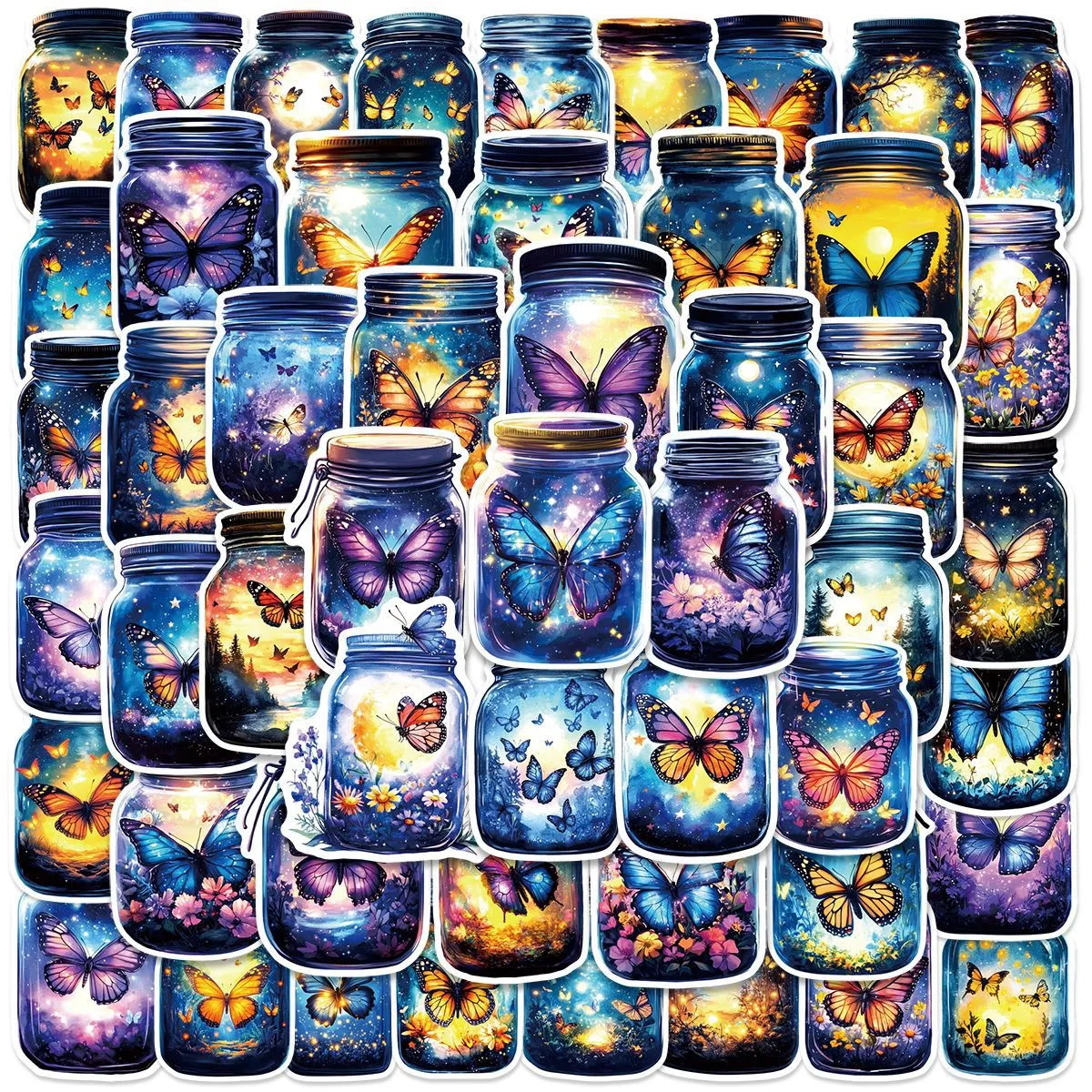 10/50pcs INS Style Cute Butterfly in Wishing Bottle Cartoon Stickers Aesthetic DIY Decorative Scrapbook Notebook Phone Sticker
10/50pcs INS Style Cute Butterfly in Wishing Bottle Cartoon Stickers Aesthetic DIY Decorative Scrapbook Notebook Phone Sticker