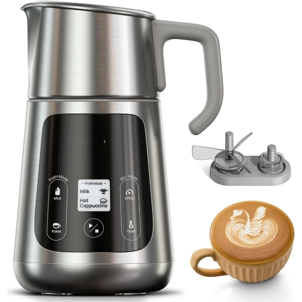 Good Home Furnishings NEW All-in-1 BaristaMaker Milk Frother for Latte Art Microfoam and Coffee,15oz/450ml Automatic Milk Warmer
Good Home Furnishings NEW All-in-1 BaristaMaker Milk Frother for Latte Art Microfoam and Coffee,15oz/450ml Automatic Milk Warmer