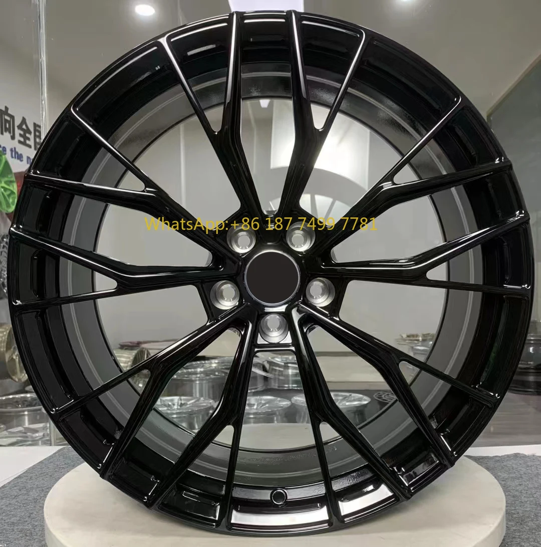 Classic Forged Aluminum Rims Matte Black Gloss Black Gunmetal Gray 18 19 20 21 22 23 24 Inch Custom Rims for Luxury Car
Classic Forged Aluminum Rims Matte Black Gloss Black Gunmetal Gray 18 19 20 21 22 23 24 Inch Custom Rims for Luxury Car