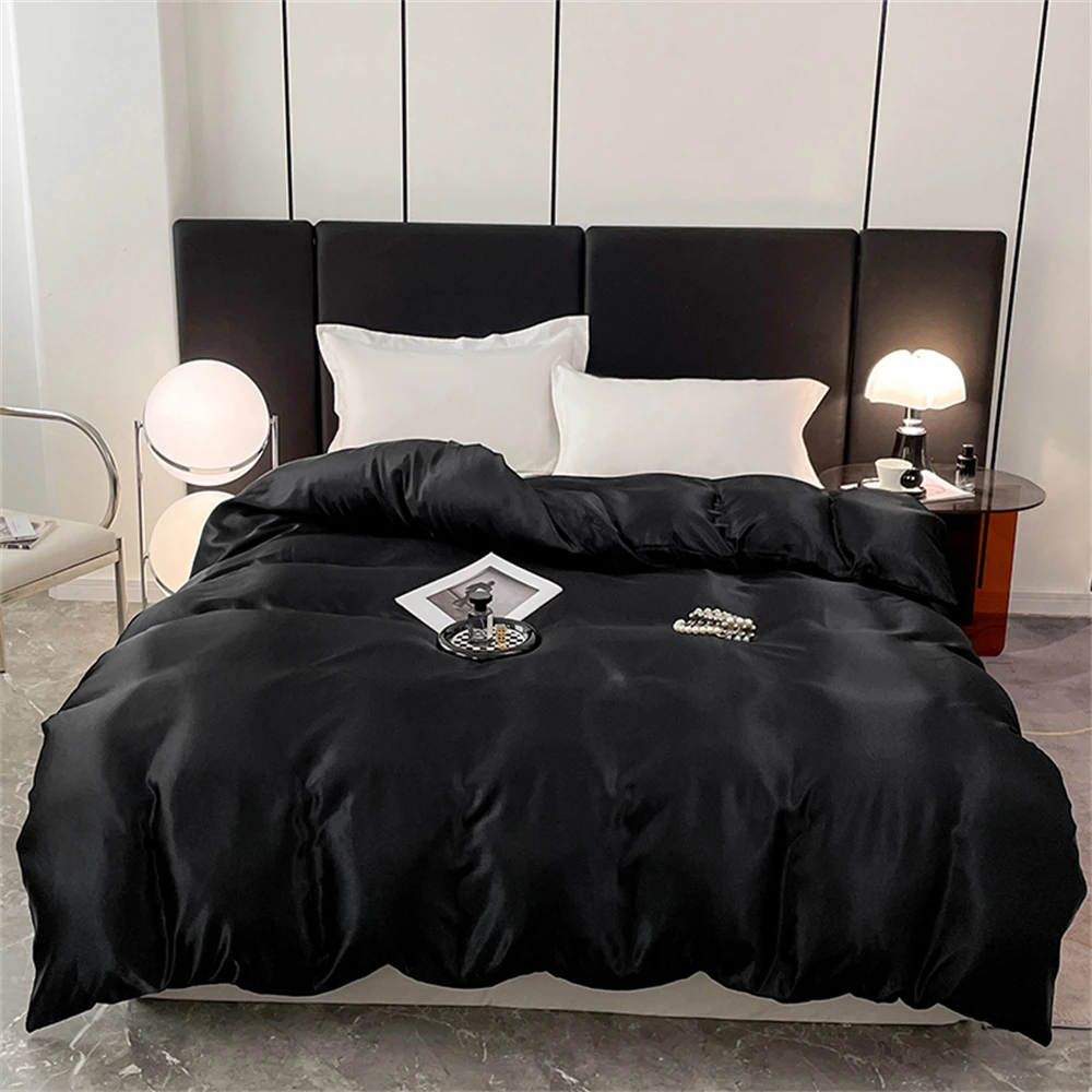 Ice Silk Duvet Cover Summer Quilt Cover Solid Color Comforter Cover for Kids Adults Bed Cover Bedroom Decor Home No Pillowcase
Ice Silk Duvet Cover Summer Quilt Cover Solid Color Comforter Cover for Kids Adults Bed Cover Bedroom Decor Home No Pillowcase