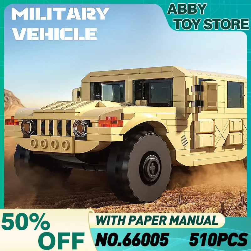 NEW Xbert 66005 Military off-road Vehicle Model Builing Blocks Puzzle DIY Assembly Children Toy Christmas Adults Kids Gifts
NEW Xbert 66005 Military off-road Vehicle Model Builing Blocks Puzzle DIY Assembly Children Toy Christmas Adults Kids Gifts