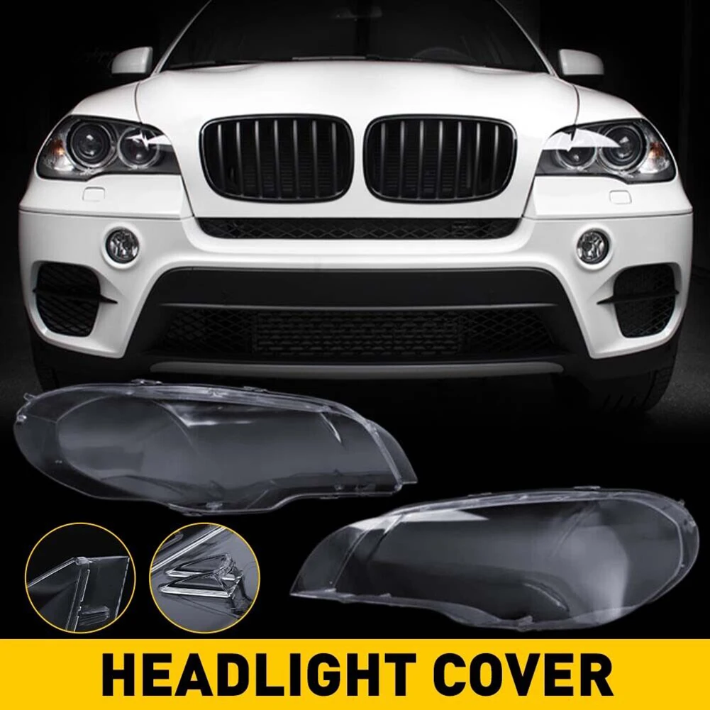 2pcs Car Front Headlight Lens Cover Left Right Side Headlamp Clear Lens Cap Shell For 2007-2012 X5 E70 63117288995 /996/997/998
2pcs Car Front Headlight Lens Cover Left Right Side Headlamp Clear Lens Cap Shell For 2007-2012 X5 E70 63117288995 /996/997/998