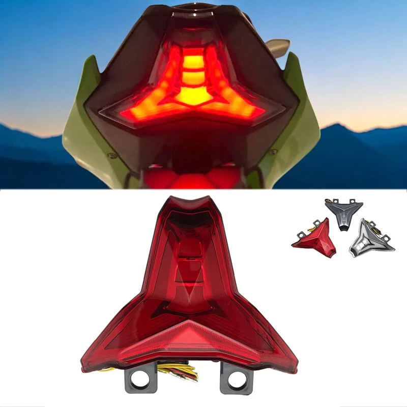 For KAWASAKI Ninja 400 Z400 ZX10R Z1000 ZX6R ZX-6R ZX-10R Motorcycle Integrated Tail Light Turn Signal Rear Brake Lamp Taillight
For KAWASAKI Ninja 400 Z400 ZX10R Z1000 ZX6R ZX-6R ZX-10R Motorcycle Integrated Tail Light Turn Signal Rear Brake Lamp Taillight
