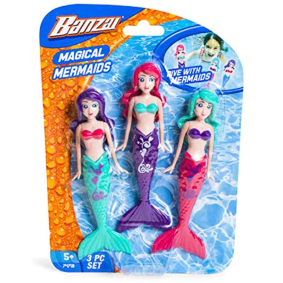 Fun Stuff Spring and Summer 3 Piece Magical Mermaid Dolls, in Assorted Colors
Fun Stuff Spring and Summer 3 Piece Magical Mermaid Dolls, in Assorted Colors