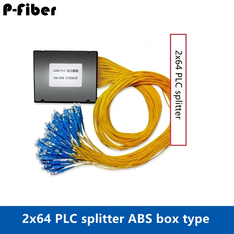 2x64 PLC splitter module 2*64 optical fiber box type SC FC ST LC pigtails type Cassette FTTH coupler yellow 2*64
2x64 PLC splitter module 2*64 optical fiber box type SC FC ST LC pigtails type Cassette FTTH coupler yellow 2*64