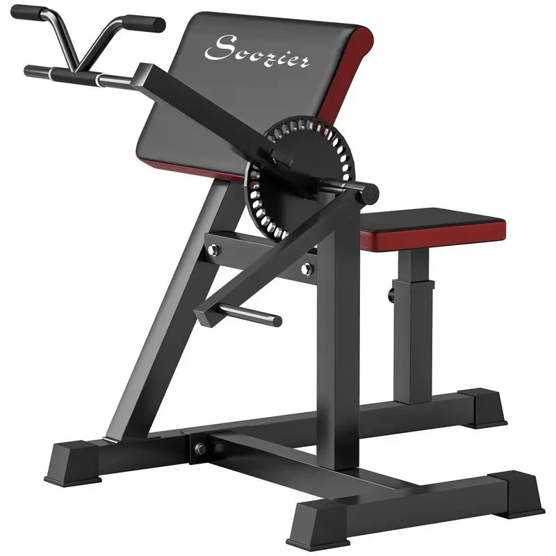 Soozier 2-In-1 Bicep Preacher Curl Bench Bicep Curl Machine with Adjustable Seat and Elbow Cushion, for Home Gym Workout
Soozier 2-In-1 Bicep Preacher Curl Bench Bicep Curl Machine with Adjustable Seat and Elbow Cushion, for Home Gym Workout