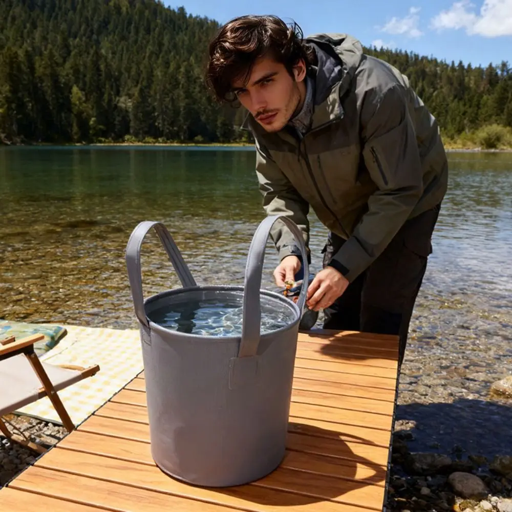 Reusable Water Storage Bag Portable Large Capacity Folding Water Bag with Handle Soft Car Mounted Water Tank Travel Use
Reusable Water Storage Bag Portable Large Capacity Folding Water Bag with Handle Soft Car Mounted Water Tank Travel Use