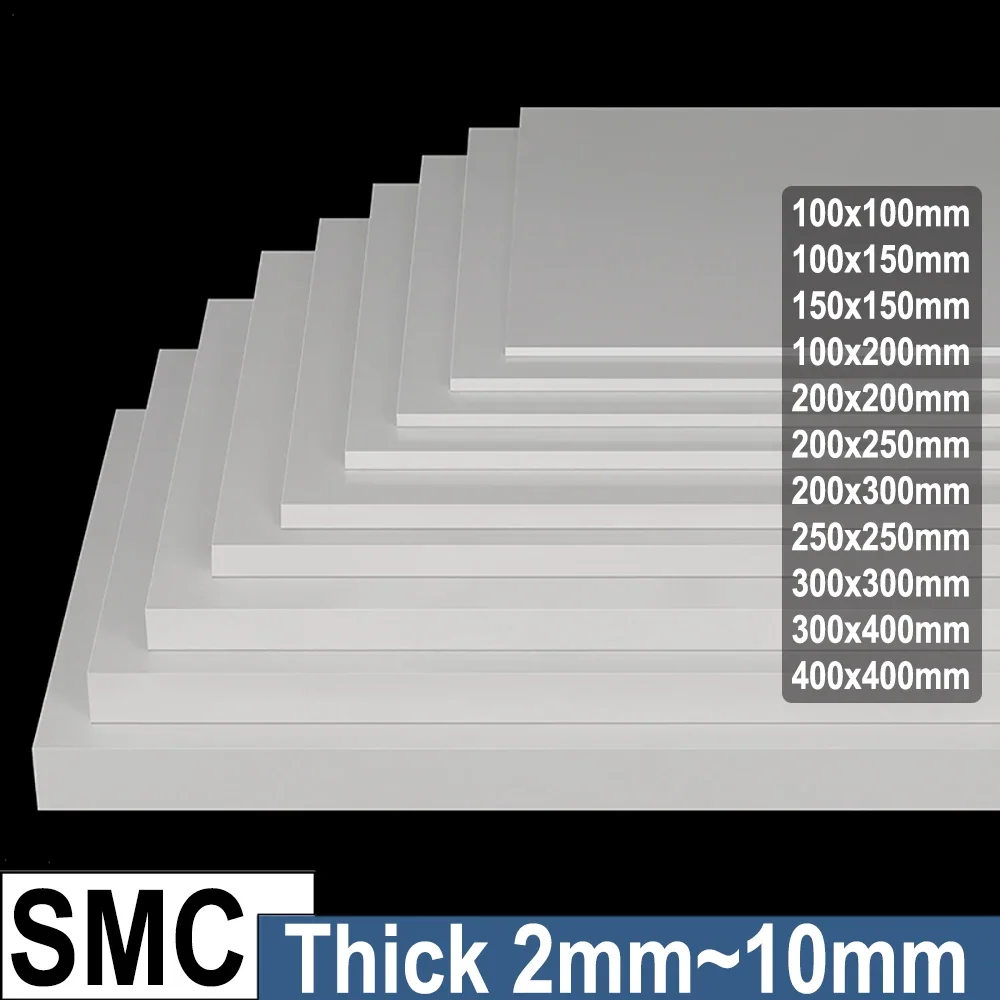1Pcs SMC Sheet High Pressure Laminated Sheet White Electrical Insulation Panel Fireproof Heat Resistant For Electrical Enclosure
1Pcs SMC Sheet High Pressure Laminated Sheet White Electrical Insulation Panel Fireproof Heat Resistant For Electrical Enclosure