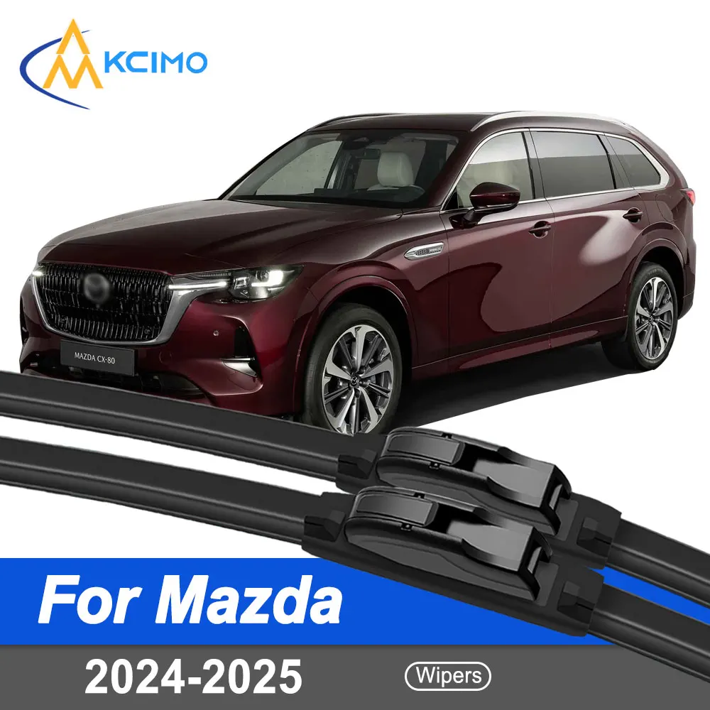 For Mazda CX-80 Wiper Blades 2024-2025 Fit KL Universal Windshield Washer Rain Winter Windscreen Front Window Accessories
For Mazda CX-80 Wiper Blades 2024-2025 Fit KL Universal Windshield Washer Rain Winter Windscreen Front Window Accessories