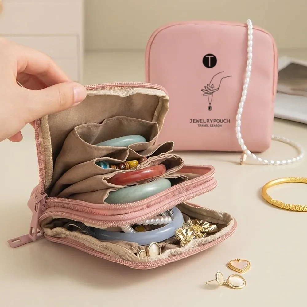 Exquisite Multi-layer Jewelry Storage Bag Waterproof Multifunctional Zipper Jewelry Bag Mini Bracelet Jewelry Organizer Travel
Exquisite Multi-layer Jewelry Storage Bag Waterproof Multifunctional Zipper Jewelry Bag Mini Bracelet Jewelry Organizer Travel