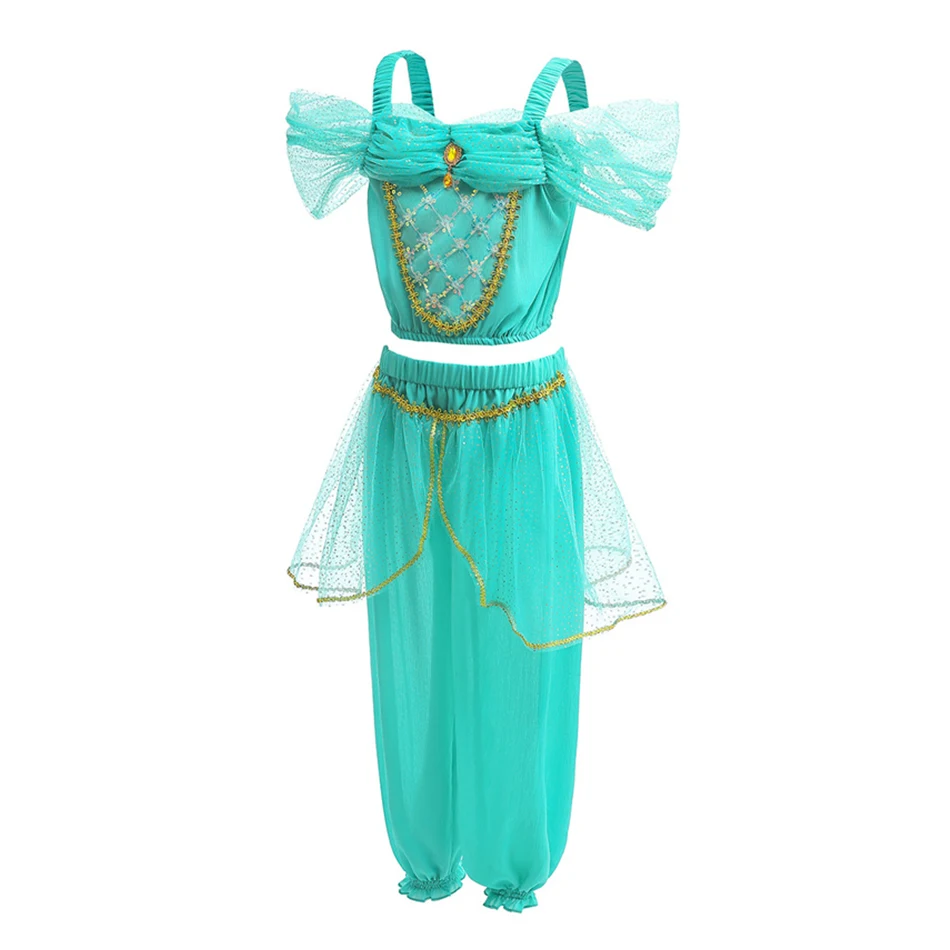 Girls Jasmine Halloween Cosplay Princess Costume Child Carnival Role Play Theme Party Clothes Kids Dress Up Performance Apparel
Girls Jasmine Halloween Cosplay Princess Costume Child Carnival Role Play Theme Party Clothes Kids Dress Up Performance Apparel