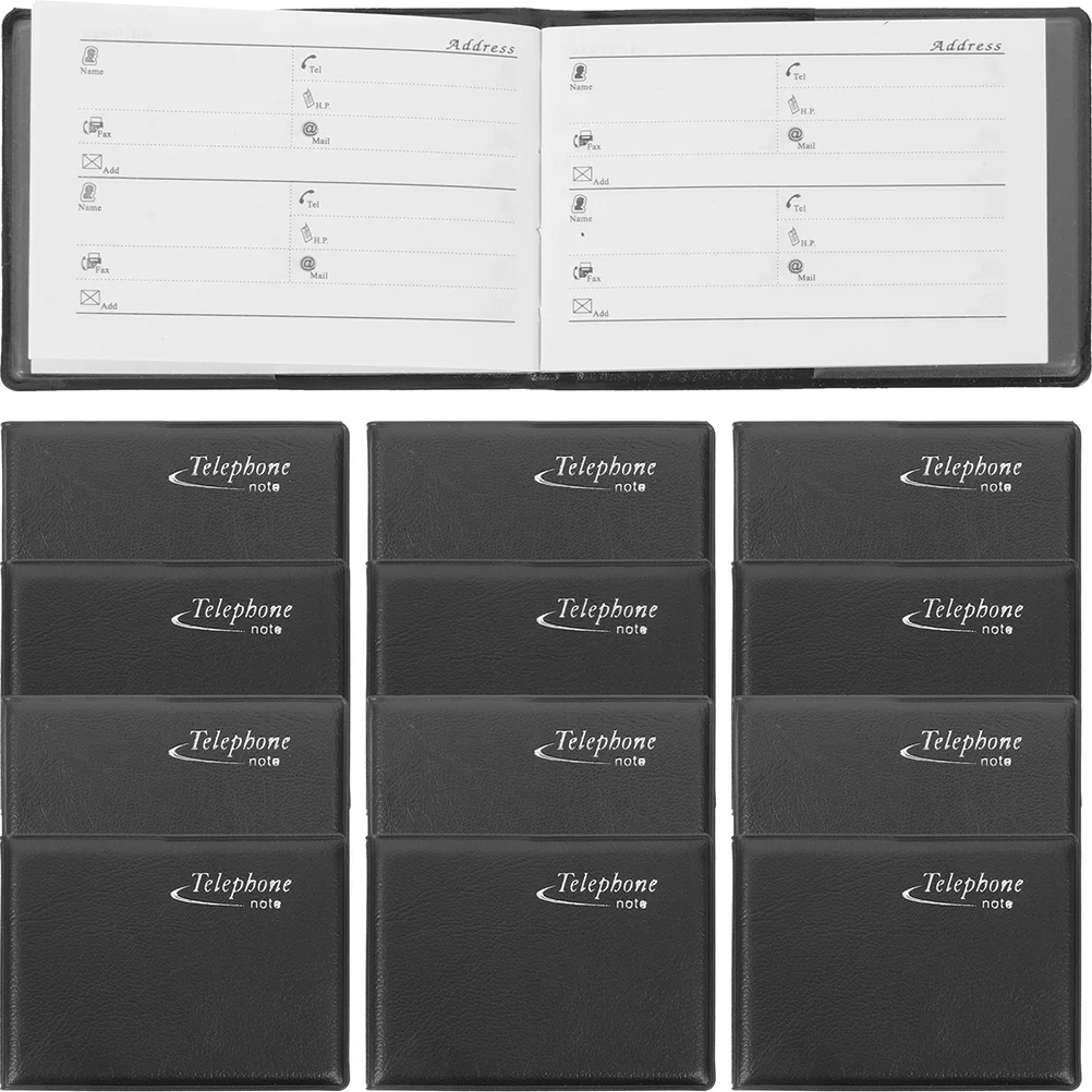 12 Pcs Mini Phone Book The Notebook Tiny Address Small Books Pocket Paper Child Portable Organizer
12 Pcs Mini Phone Book The Notebook Tiny Address Small Books Pocket Paper Child Portable Organizer