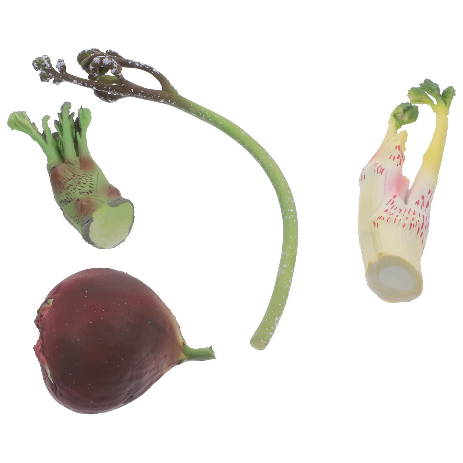 4Pcs Artificial Vegetable Lifelike Fake Vegetable for Brain Development Educational Preschool Toddler Play Food Kitchen Role
4Pcs Artificial Vegetable Lifelike Fake Vegetable for Brain Development Educational Preschool Toddler Play Food Kitchen Role