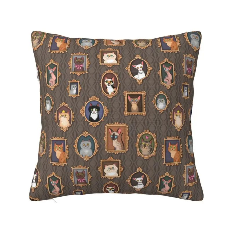 Роскошная Подушка под заказ с изображением кошек и домашних животных, искусственная подушка 40x40 см, наволочка для стула, квадратная наволочка 
Роскошная Подушка под заказ с изображением кошек и домашних животных, искусственная подушка 40x40 см, наволочка для стула, квадратная наволочка