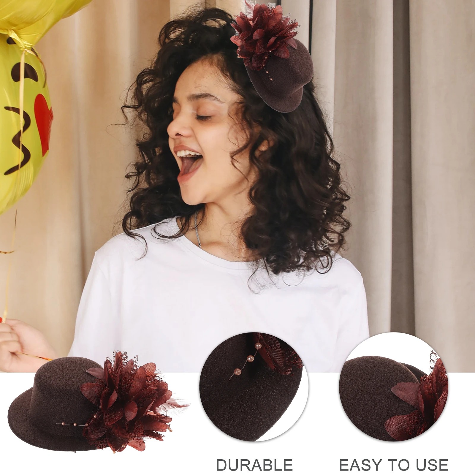 Lace Flower Hair Clips Barrettes Hat Decor Women Wedding Party Accessories Durable High-Quality Lightweight Travel
Lace Flower Hair Clips Barrettes Hat Decor Women Wedding Party Accessories Durable High-Quality Lightweight Travel