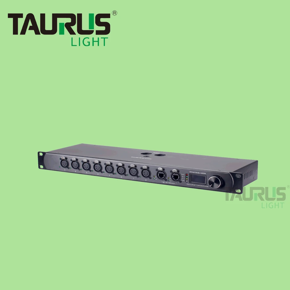 Высококачественный контроллер Art-Net/sACN в форм-факторе Rack-Mount для DMX/RDM с 8-портовым оптическим сплиттером и LED-экраном
Высококачественный контроллер Art-Net/sACN в форм-факторе Rack-Mount для DMX/RDM с 8-портовым оптическим сплиттером и LED-экраном