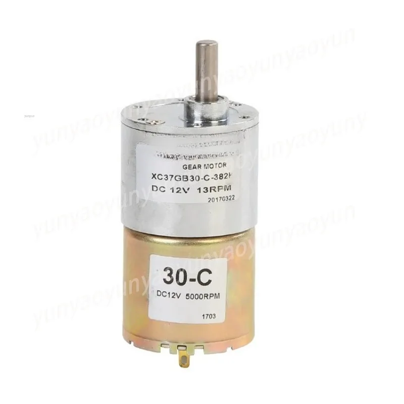 37GB30-C DC Micro Gear Motor 12V 24V High Torque 10-200RPM DIY Reduction Motor
37GB30-C DC Micro Gear Motor 12V 24V High Torque 10-200RPM DIY Reduction Motor