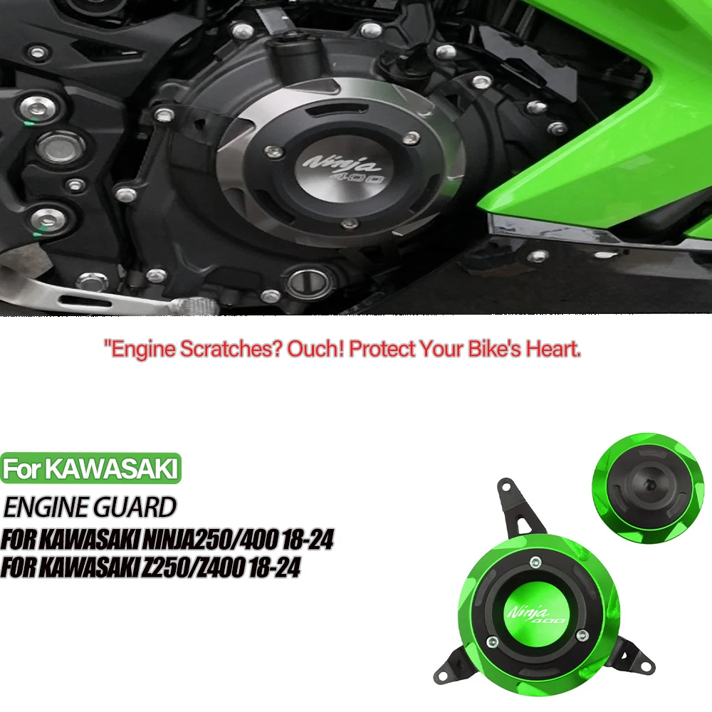 Engine Protective Slider Engine Guard Protection Cover Fit For KAWASAKI NINJA400 NINJA250 Z250 Z400 2018-2024 19 20 21 22 23
Engine Protective Slider Engine Guard Protection Cover Fit For KAWASAKI NINJA400 NINJA250 Z250 Z400 2018-2024 19 20 21 22 23