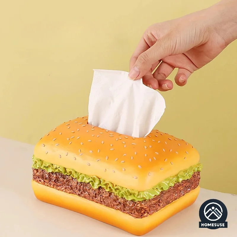 Creative Simulation Hamburg Tissue Box Retro Living Room Drawer Paper Box Home Fun Decoration Ornaments Restaurant Tissue Box
Creative Simulation Hamburg Tissue Box Retro Living Room Drawer Paper Box Home Fun Decoration Ornaments Restaurant Tissue Box