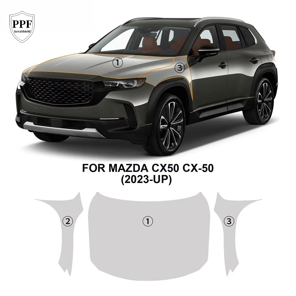 Pre-cut PPF Clear Kit For MAZDA CX50 CX-50 2023-2025 TPU Paint Protection Film Anti-Scratch Sticker Resistant Auto Decal Cover
Pre-cut PPF Clear Kit For MAZDA CX50 CX-50 2023-2025 TPU Paint Protection Film Anti-Scratch Sticker Resistant Auto Decal Cover