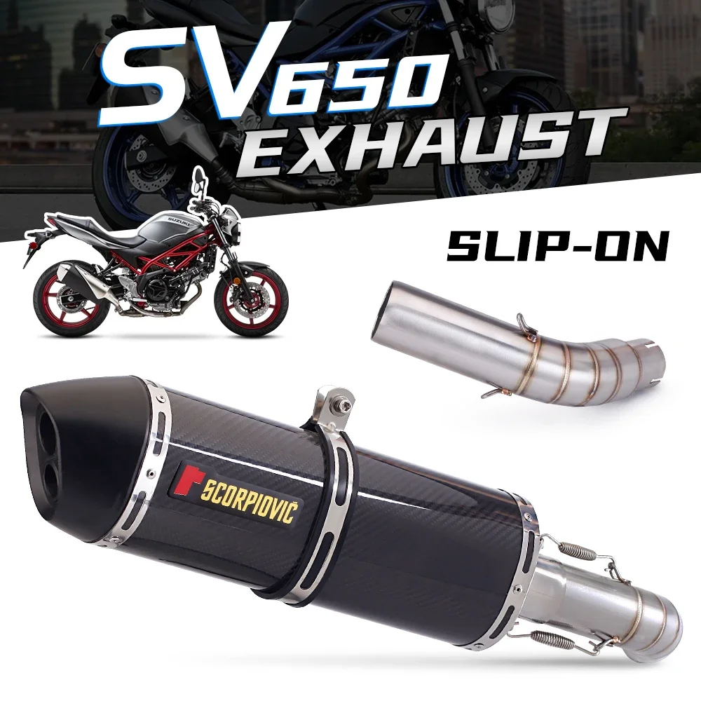 For Suzuki SV650 Motorcycle System Escape Slip On Front Tube Link Pipe Connect Original full Motorcycle Exhaust System
For Suzuki SV650 Motorcycle System Escape Slip On Front Tube Link Pipe Connect Original full Motorcycle Exhaust System