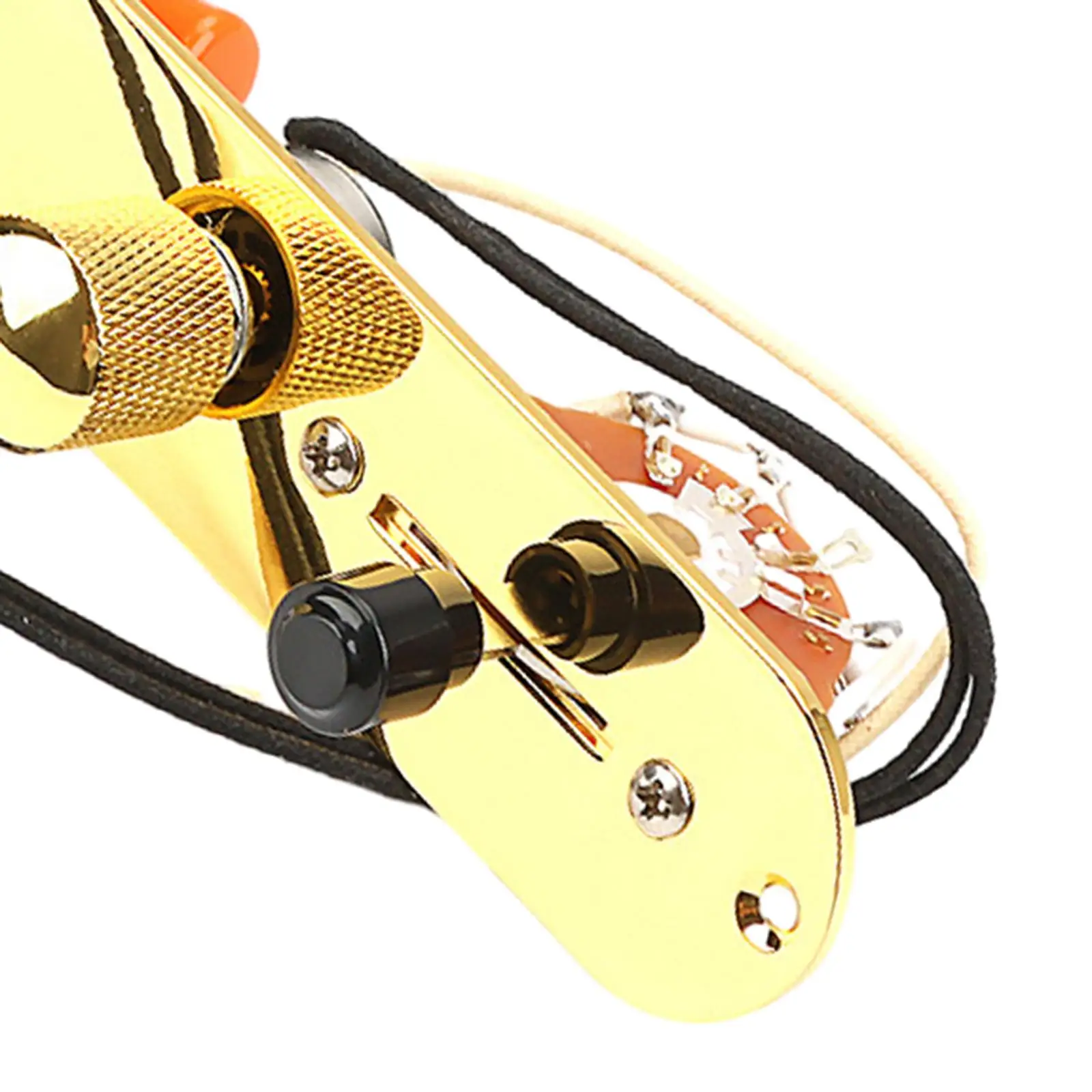 Fully Loaded Control Plate Excellent Metal Complete Circuit Wiring Guitar Replace Board Knurled Accessories Replacement Parts
Fully Loaded Control Plate Excellent Metal Complete Circuit Wiring Guitar Replace Board Knurled Accessories Replacement Parts