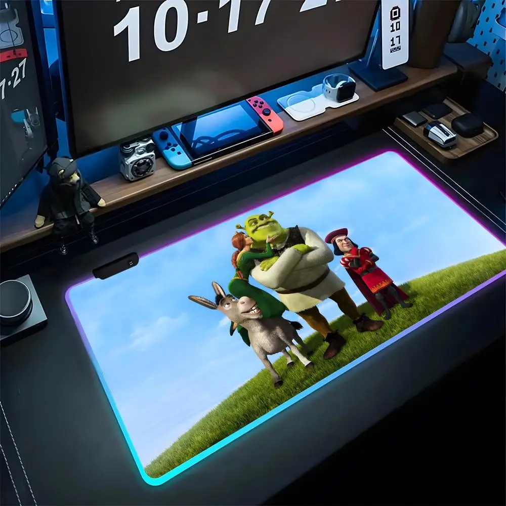 S-Shrek Mouse Pad Gaming Rgb Mousepad Backlit Keyboard Gamer Couple Girl Xxl Laptop Mat Table Pads Deskpad
S-Shrek Mouse Pad Gaming Rgb Mousepad Backlit Keyboard Gamer Couple Girl Xxl Laptop Mat Table Pads Deskpad