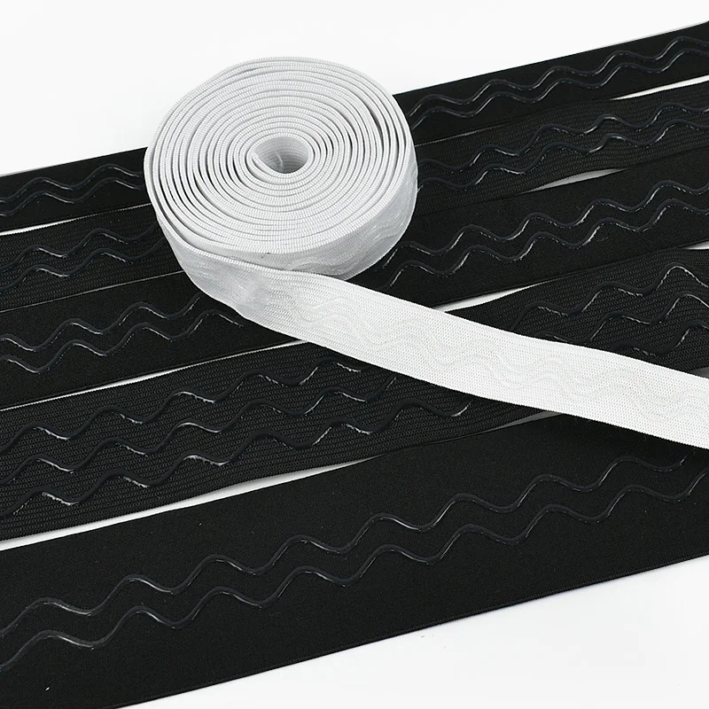 5-20M 25mm Elastic Band Non-slip Rubber Ribbon Silicone Elasticity Bands Antislip Stretch Tape Bra Strap DIY Sewing Accessories
5-20M 25mm Elastic Band Non-slip Rubber Ribbon Silicone Elasticity Bands Antislip Stretch Tape Bra Strap DIY Sewing Accessories